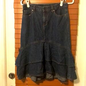 Lauren Ralph Lauren Jeans Co. Denim Skirt
